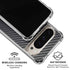 Black Carbon Fiber Specialty Texture Material Pixel 9/9 Pro Clear Case